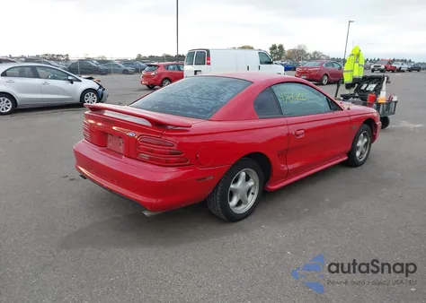 1995 Ford Mustang Gt/Gts from USA, damaged, VIN 1FALP42T7SF141404